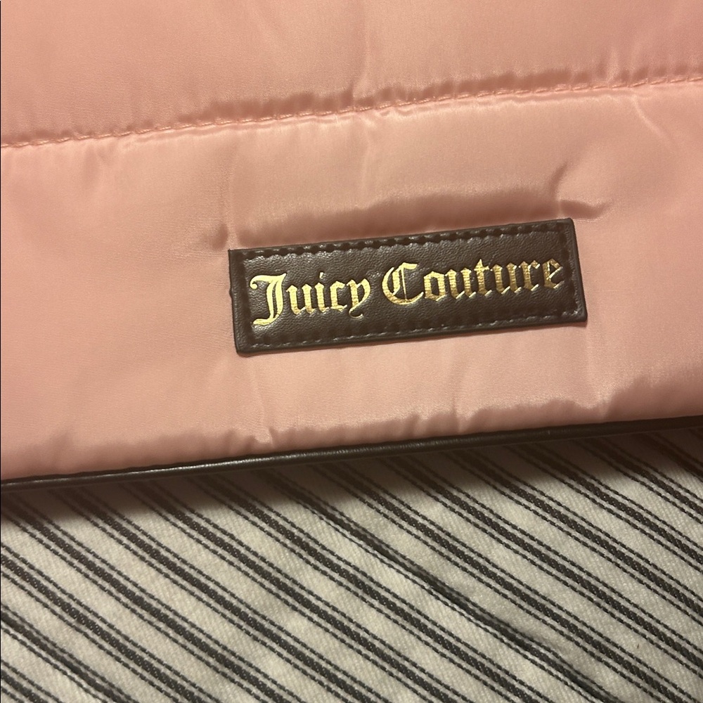 Juicy Couture Light Pink Quilted Bag - Picture 2 of 6